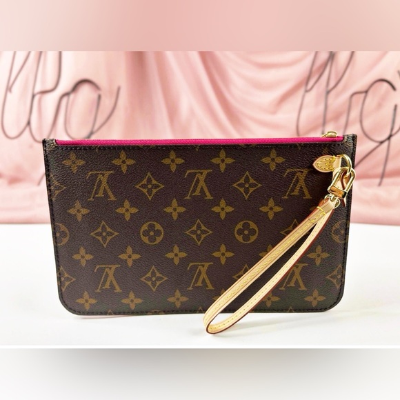 Authentic Louis Vuitton Limited Edition Ramages Neverfull MM Pochette / Clutch - Picture 8 of 11